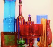 Photograph: glass from the Ken Stradling Collection